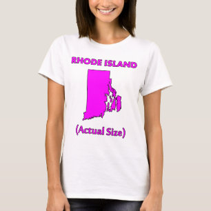 T-shirt Rhode Island - Taille réelle