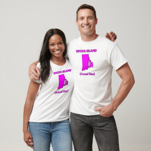 T-shirt Rhode Island - Taille réelle