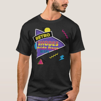 T-shirt Rhodes Pride Days 2024 Retro Rhodes
