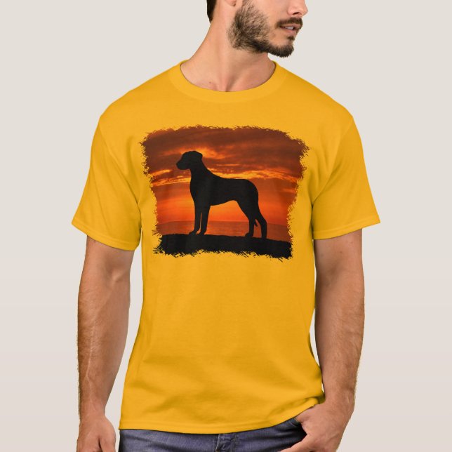 T-shirt Rhodesian Ridgeback (Devant)