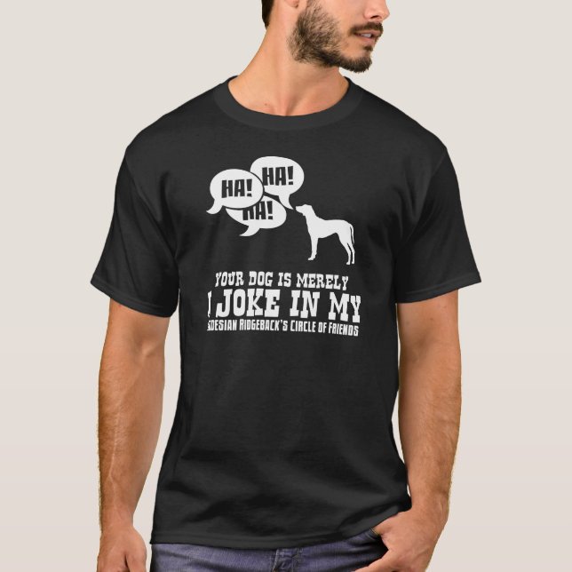 T-shirt Rhodesian Ridgeback (Devant)