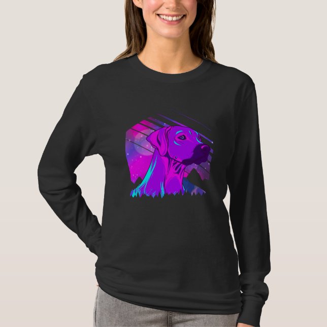 T-shirt Rhodesian Ridgeback (Devant)