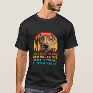 T-shirt Rhodesian Ridgeback Chien Chien Chien Mère Papa Ma