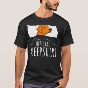 T-shirt Rhodesian Ridgeback Dog Official Sleepshirt 