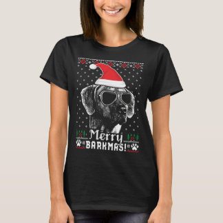 T-shirt Rhodesian Ridgeback Merry Barkmas Christmas