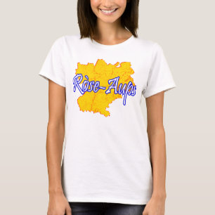 T-shirt Rhône-Alpes - Ròse-Aups