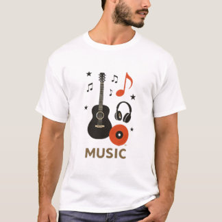 T-shirt Rhythm & Strings Melody in Motion Soundtrack of Li