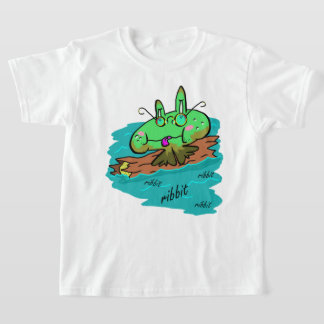 T-shirt Ribbit de grenouille à grumes 1 k