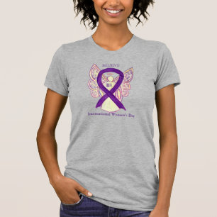 T-shirt Ribbon de sensibilisation à la Journée internation