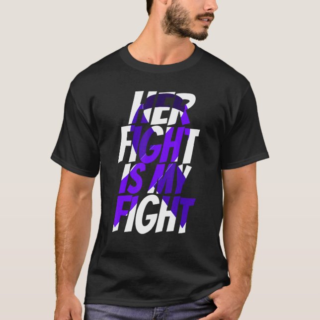 T-shirt Ribbon sur la violence domestique Sensibilisation  (Devant)