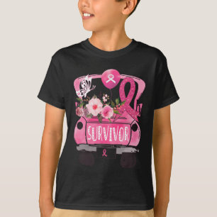 T-shirt Ribbon Truck Hope Sensibilisation Cancer du sein S