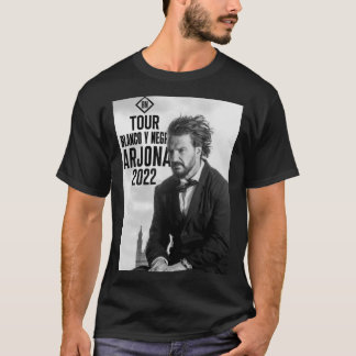 T-shirt Ricardo Arjona - Blanco y Negro Tour Essential T-S