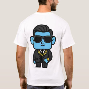 T-shirt Rich Smilo - Conception de personnage Luxu