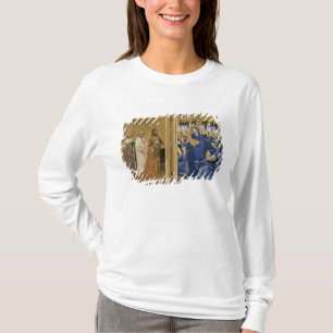 T-shirt Richard II présenté à la Vierge et à l'enfant