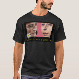 T-shirt Richard III et jeune Elizabeth II