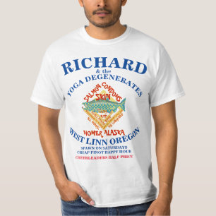 T-SHIRT RICHARD & YOGA DÉGÉNÉRE L'OREGON DE LA LIGNE OUEST