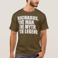 Richards Richards Nom de famille Richards nom de f