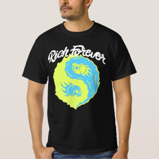 T-shirt riche pour toujours rétro