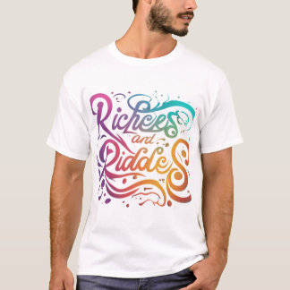 T-shirt Richesses et énigmes