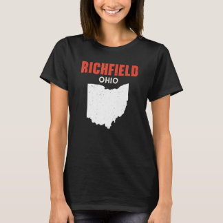 T-shirt Richfield Ohio USA State America Travel Ohioan