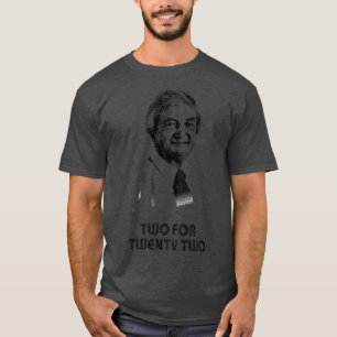 T-shirt Richie Benaud deux pour vingt-deux cricket