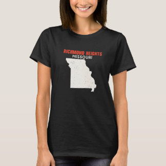 T-shirt Richmond Heights Missouri USA State America Travel