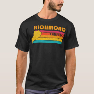 T-shirt Richmond Kentucky Vintage Souvenir désorganisé
