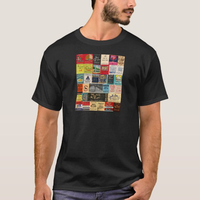 T-shirt Richmond Vintage Matchbooks Teeshirt (Devant)