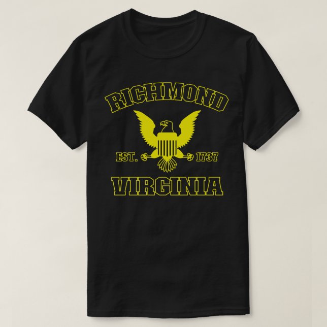 T-shirt Richmond Virginia Richmond VA (Design devant)