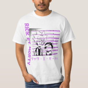 T-shirt rick and morty