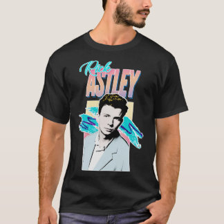 T-shirt Rick Astley 80s Conception esthétique des hommages