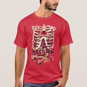 T-shirt RICK ET MORTY™   Anatomie Park Rib Cage