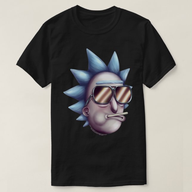 T-shirt Rick et Morty Cool Rick réalité alternative Pullov (Design devant)