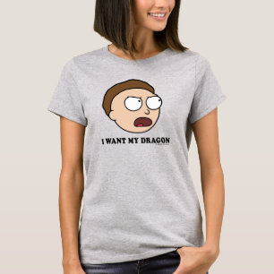 T-shirt RICK ET MORTY™   Je Veux Mon Dragon