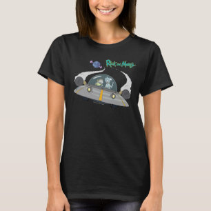 T-shirt RICK ET MORTY™   Vol En Navire Spatial