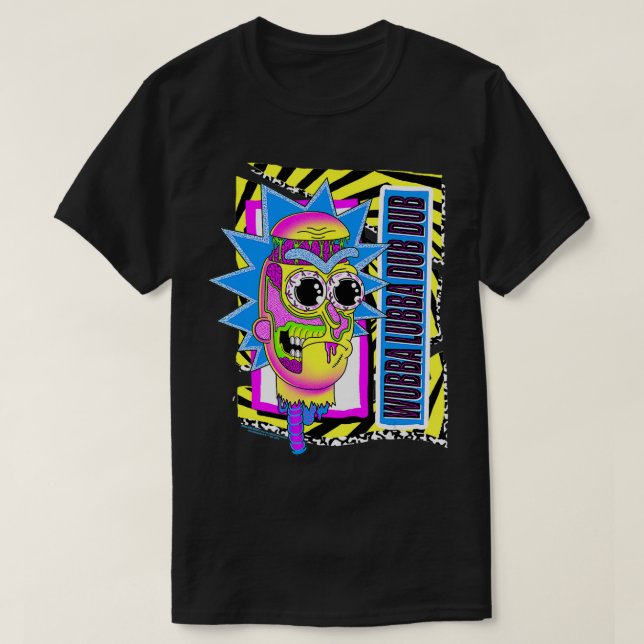 T-shirt Rick et Morty Wubba Dub Dub (Design devant)