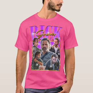 T-shirt Rick Grimes Retro Bootleg Retro Bootleg Bootleg