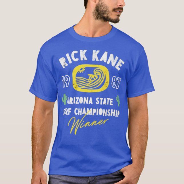 T-shirt Rick Kane - Arizona State Surf Championship (Devant)