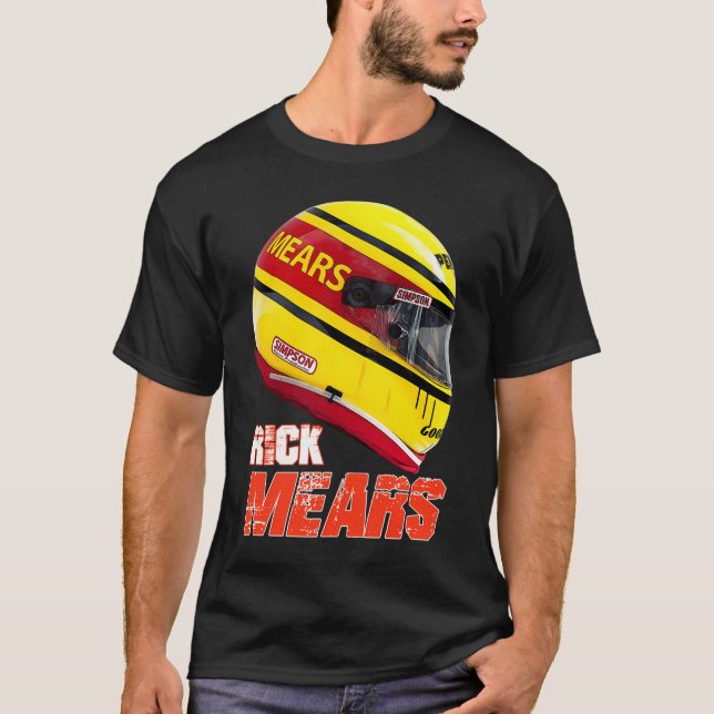 T-shirt Rick Mears Indy 500 (1984) Oeuvre artistique (Devant)