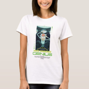 T-shirt Rick Sanchez Genius Citation Graphique