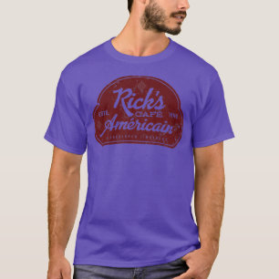 T-shirt Ricks Cafe Americain