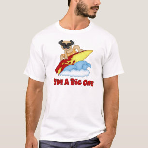 T-shirt Ride A Big One Carlin Surf Tee - shirts et cadeaux