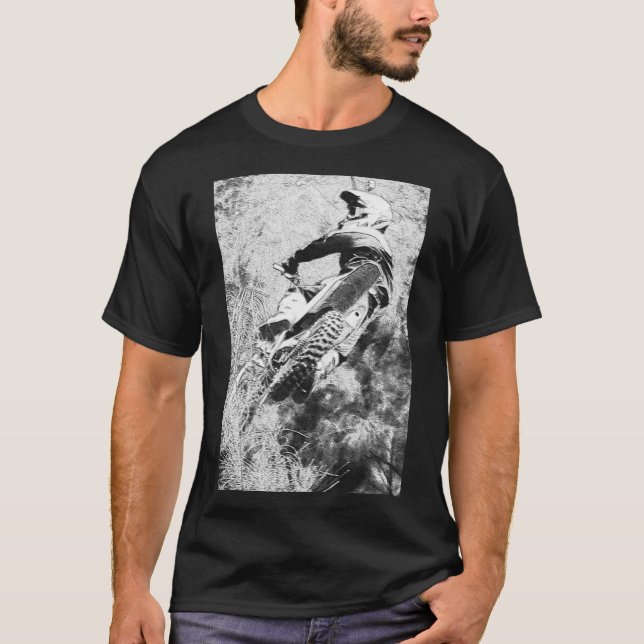 T-shirt Ride la saleté. (Devant)