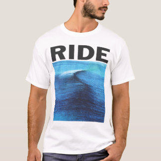 T-shirt Ride Nowhere Album Wave Artwork Shoegaze Groupe