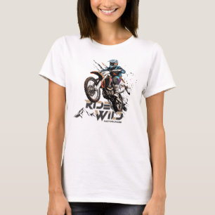 T-shirt Ride Wild Femmes