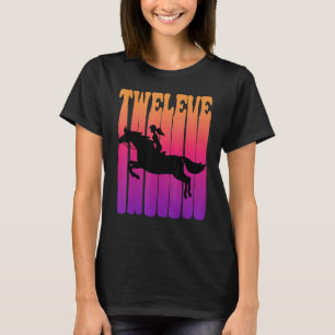T-shirt Rider à cheval fille J'ai 12 ans Enfants 12e B