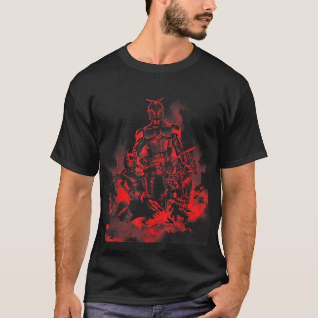T-shirt Rider masqué Kabuto (Devant)