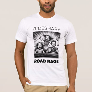 T-shirt RIDESHARE Ready Funny Shirt | "Voie de partage de