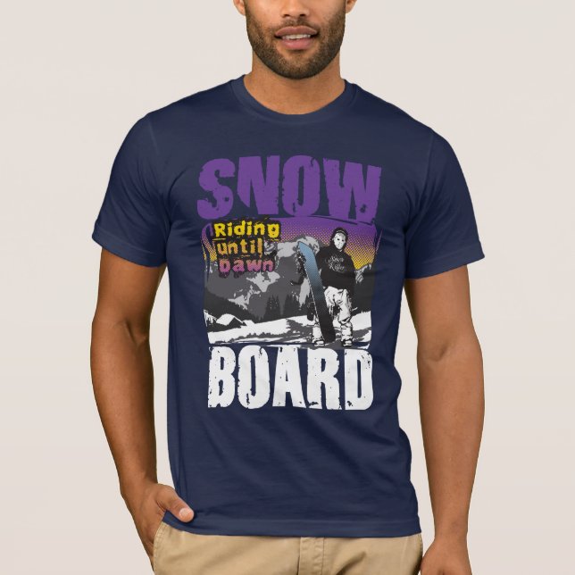 T-shirt Riding until down (Devant)