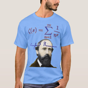 T-shirt Riemann zeta function 